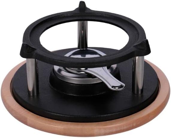 Rotel 1510150 Käsefondue-Set, Fondue-Fondue aus Gusseisen und 6 Gabeln, Rot, Gusseisen, 31,5 x 17,5