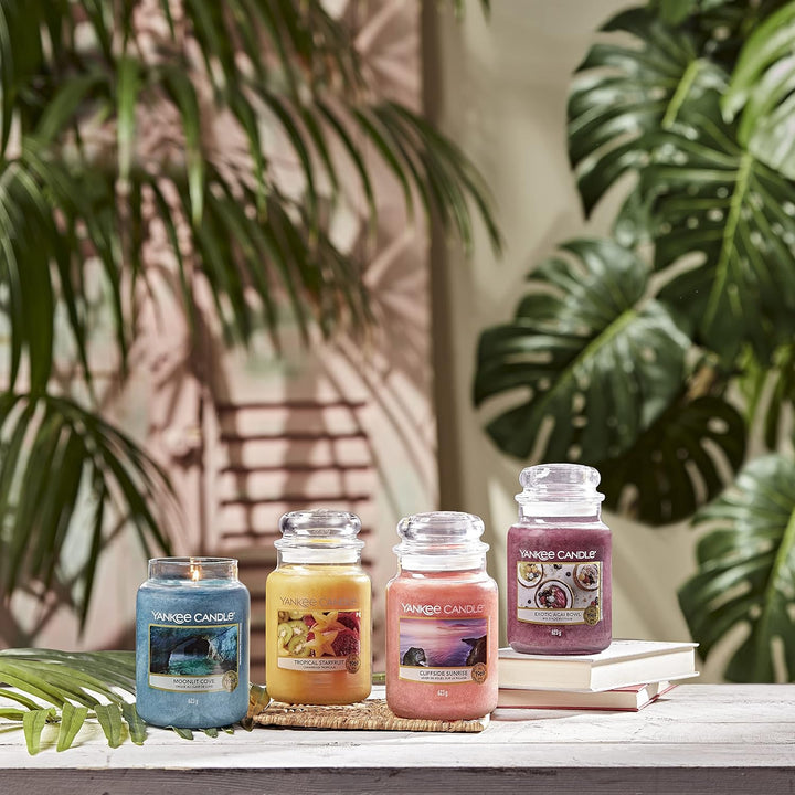 Yankee Candle Duftkerze, Glas, Creme, 623g