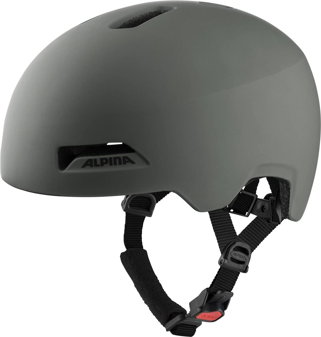 ALPINA HAARLEM - Robuster, Individuell Anpassbarer & Leichter Urban Fahrradhelm Für Erwachsene coffe