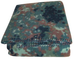 Army Fleecedecke BW flecktarn ca.185 x 135 cm