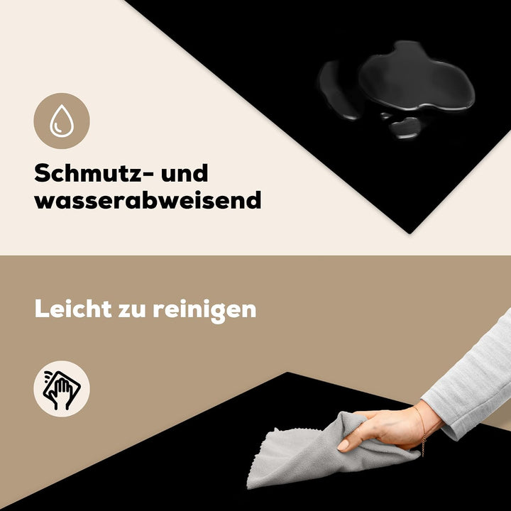 Herdabdeckplatte Einteilig Ceranfeld Abdeckplatte für Induktionsschutz Ceranfeldabdeckung Vinyl Herd