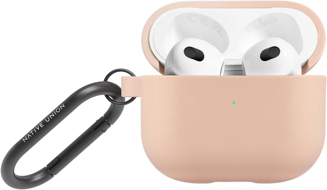 Native Union Roam Hülle für AirPods (Gen 3) – Glatte, minimalistische Hülle mit Clip – Kompatibel mi