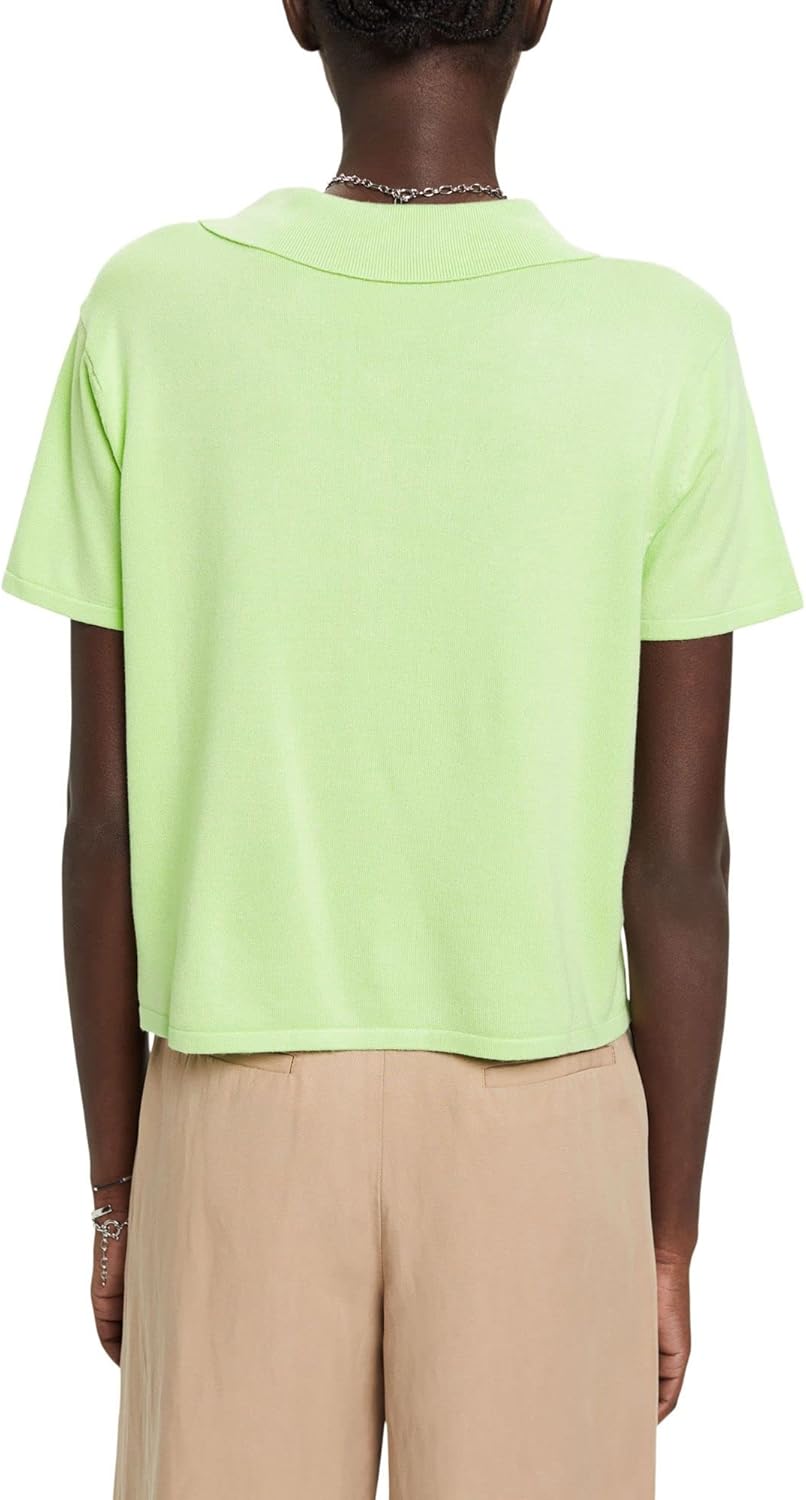 ESPRIT Damen 993ee1i320 Pullover XXS 320/Citrus Green, XXS 320/Citrus Green