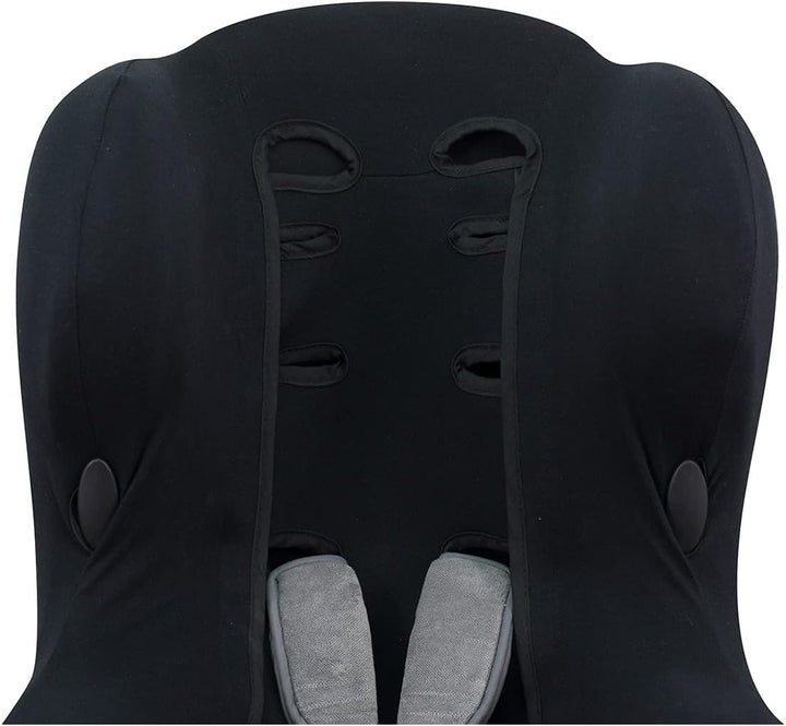 JYOKO Kids Bezug kompatibel mit Bébé Confort Iseos Neo (Black Series), BLACK SERIES