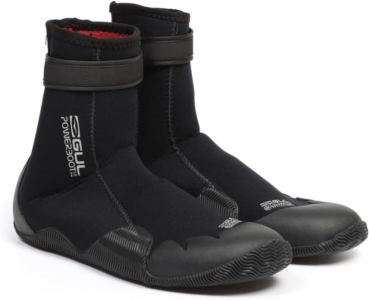 GUL 5mm Power Neoprenanzug Stiefel Stiefel Boot BO1263-B8 - Schwarz - Unisex, 8