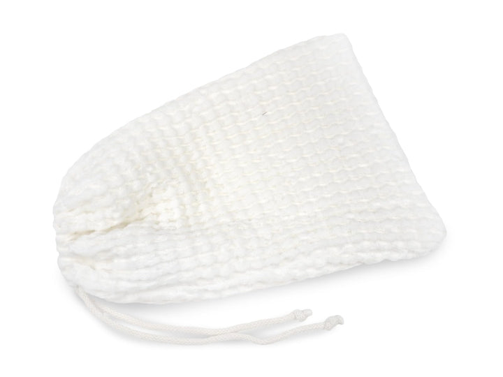 beties - PUR.NATURE - Sauna Kühlbeutel ca.16x25 mit Zugband; PREMIUM-Halbleinen Qualität (europäisch