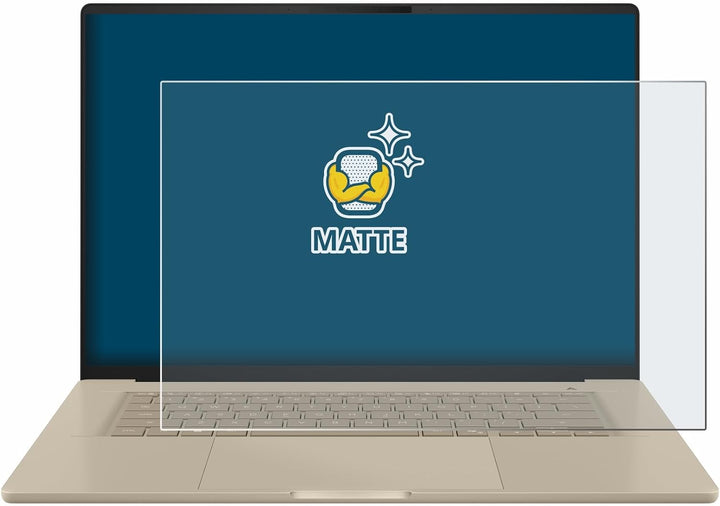 BROTECT Schutzfolie für ASUS ZenBook A16 UX3607 | Entspiegelnder Displayschutz Made in Germany, Matt