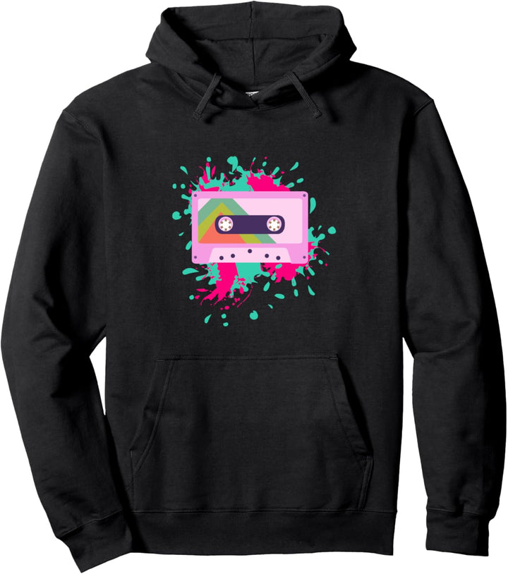 Retro Kassette Musikkassette - Vintage Tape Mixtape Pullover Hoodie