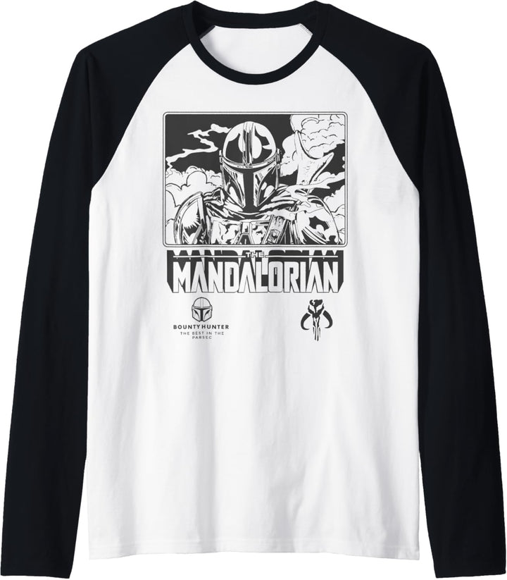 Star Wars: The Mandalorian Outline Poster Raglan