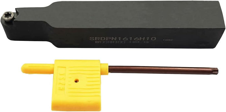 ASZLBYM 11 Stück RPMT10T3 MOE R5 Wendeschneidplatten-Fräseinsätze Klingenfräser mit 5/8"/16 mm SRDPN