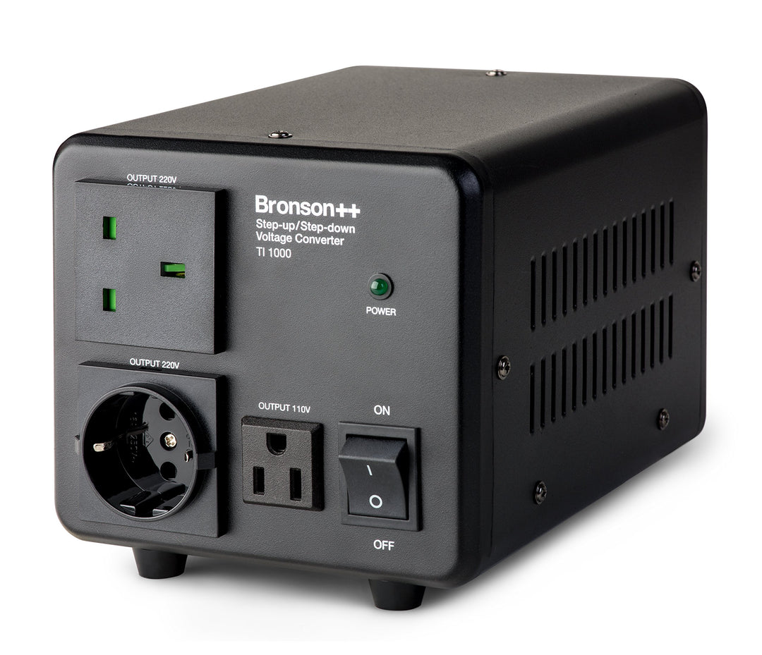 Bronson++ TI 1000 110 Volt USA Spannungswandler Ringkern-Transformator 1000 Watt - In: 110V oder 220