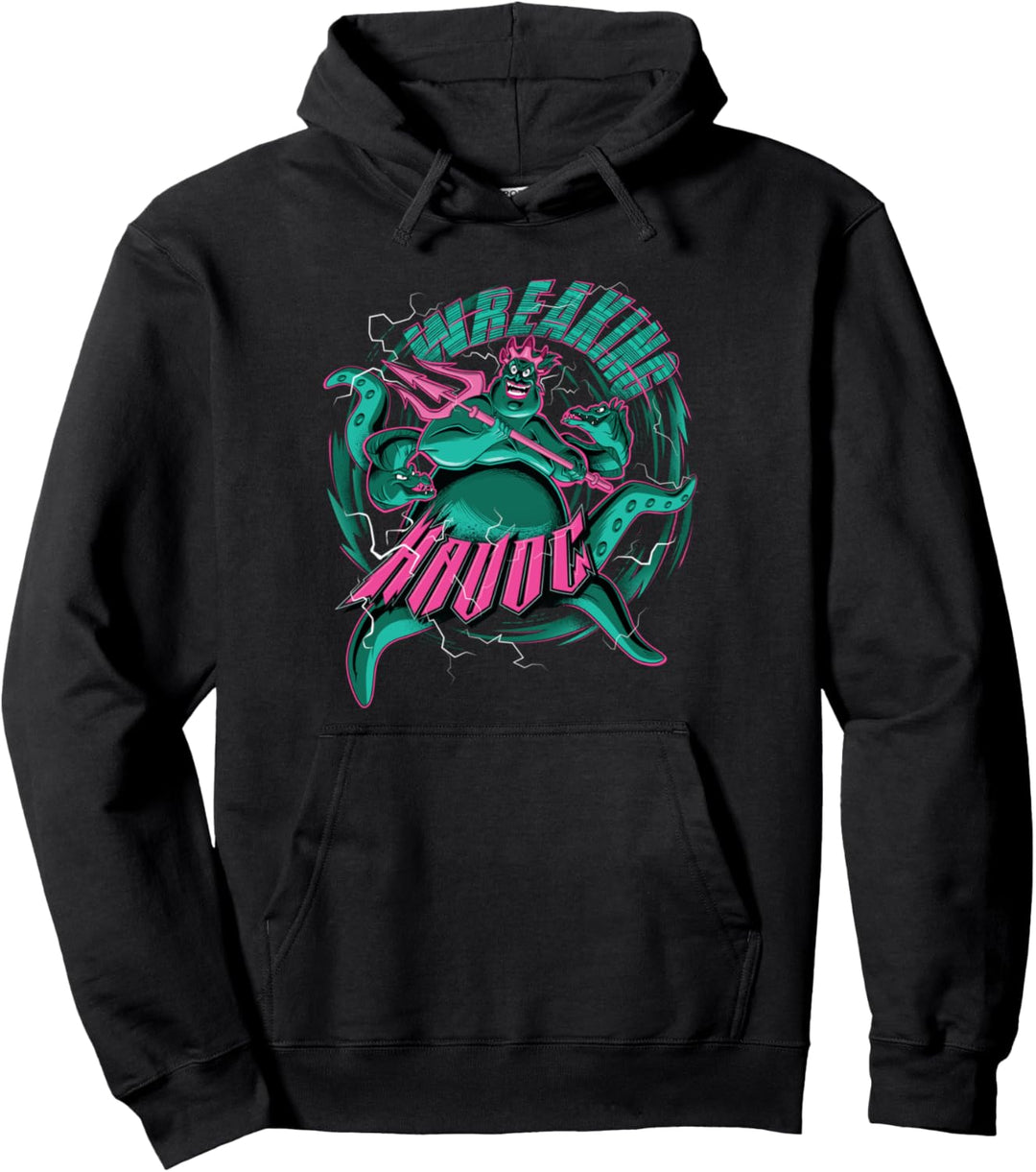 Disney Villains Ursula Wreaking Havoc The Little Mermaid Pullover Hoodie