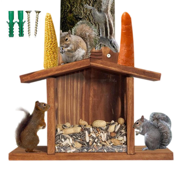 Eichhörnchenhaus,Nistkasten aus Holz,Squirrel Nesting House - für Vögel Chipmunk Garten Wiese