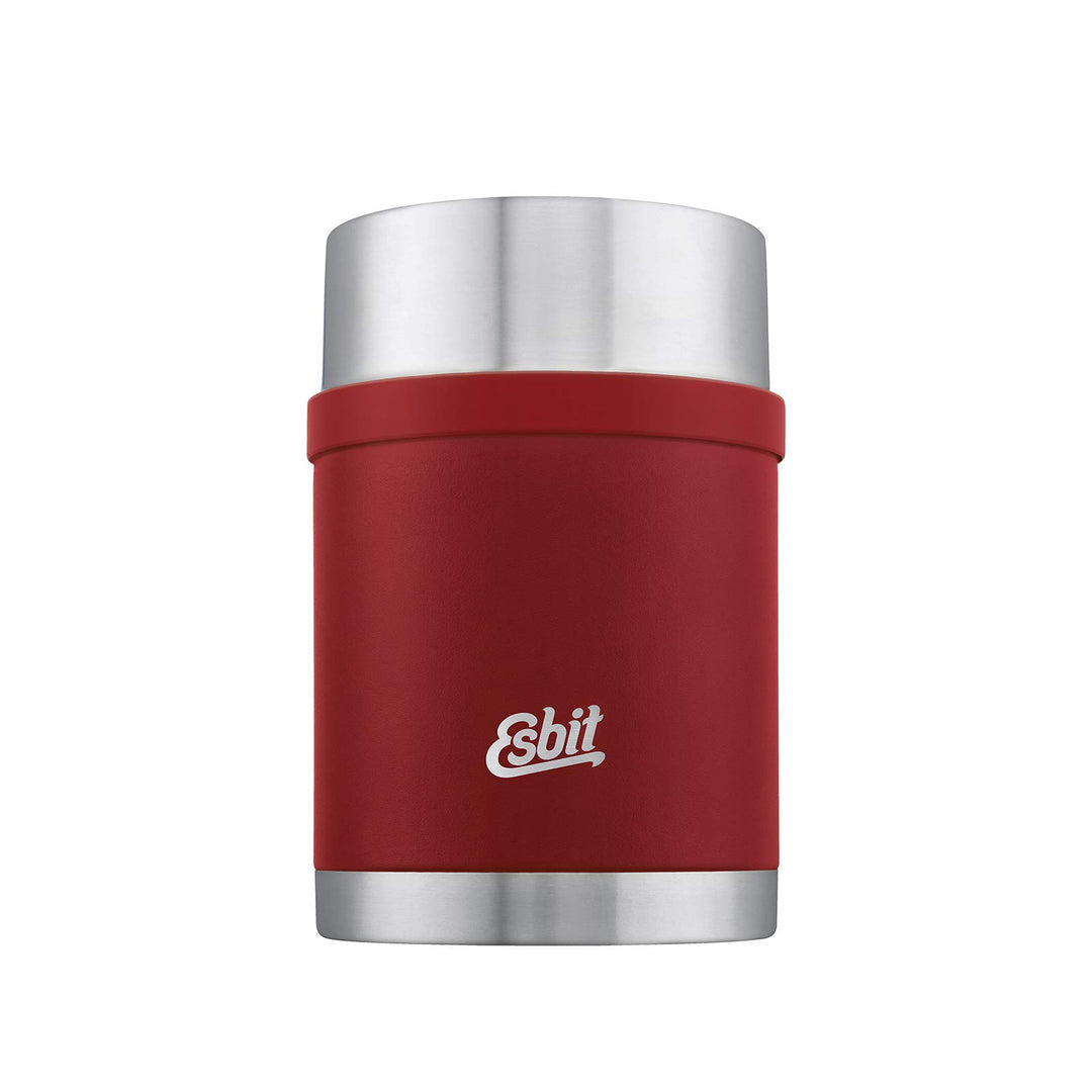 Esbit Thermobehälter Sculptor für Essen - Warmhaltebehälter 750 ml in Burgundy - aus Edelstahl für w