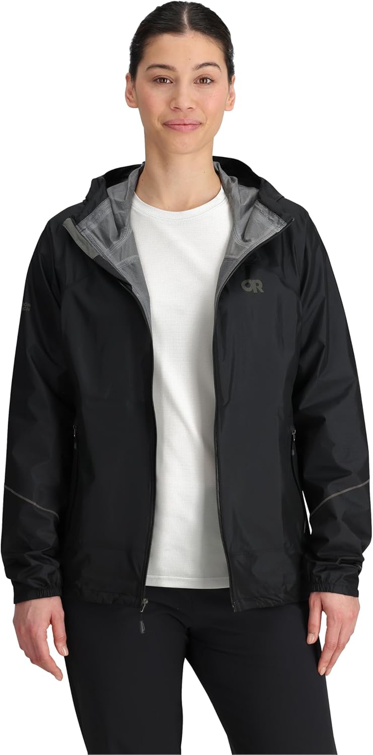Outdoor Research Helium Regenjacke Damen rot Grösse XS Schwarz, XS Schwarz