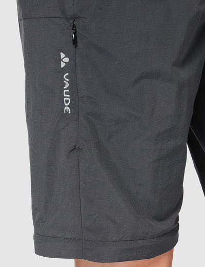 VAUDE Damen Hose Women's Farley Zo Pants V 40 Kurz Schwarz, 40 Kurz Schwarz