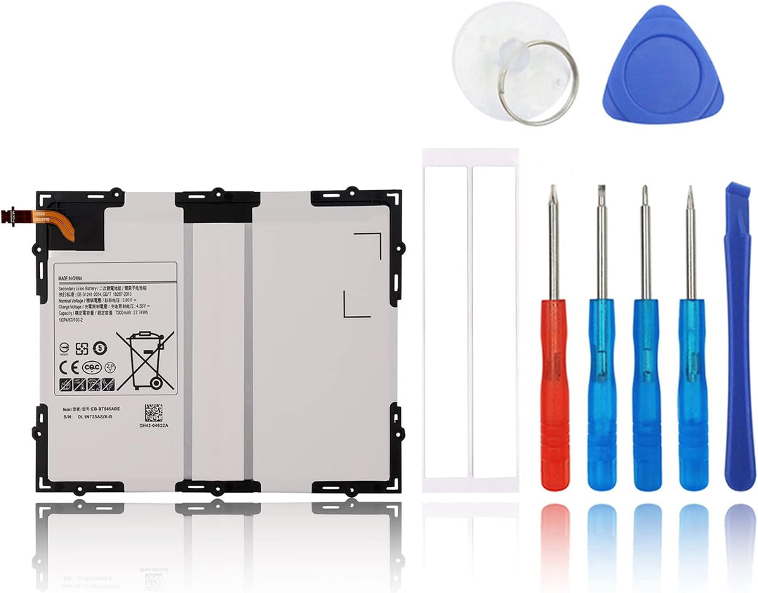 SwarKing Ersatz Akku Kompatibel mit Samsung Galaxy Tab A 10.1 SM-P580 SM-P585M SM-T580 SM-T585 SM-T5