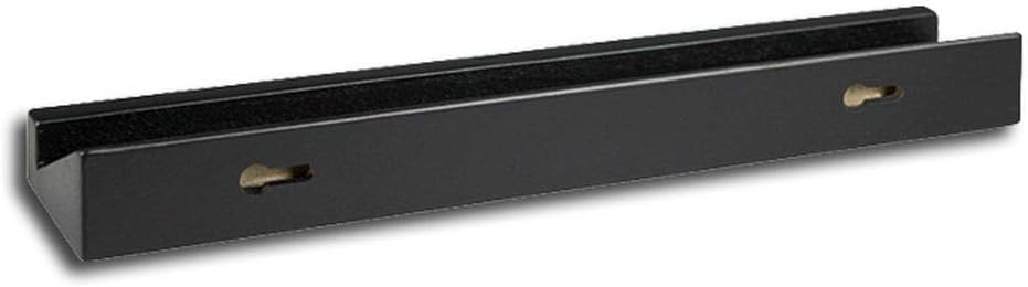 Protected Schallplatten Wandleiste aus Holz schwarz