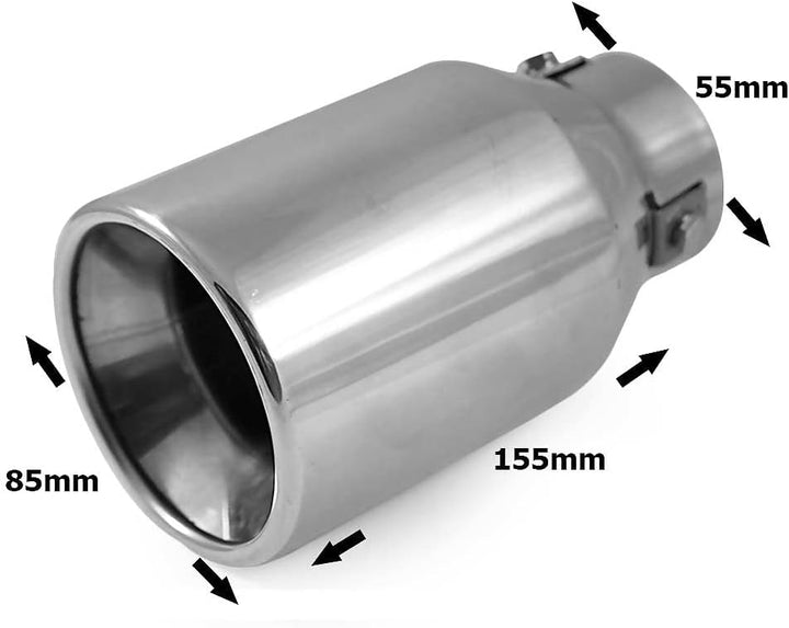 Auspuffblende Endrohr Endstuck Auspuff Blende Schalldampf Sportauspuff Universell Schalldampf Sport