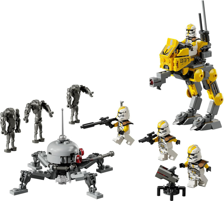 LEGO Star Wars Klonsoldaten des 327. Sternenkorps Battle Pack - Spielzeug für Kinder ab 7 Jahren - M