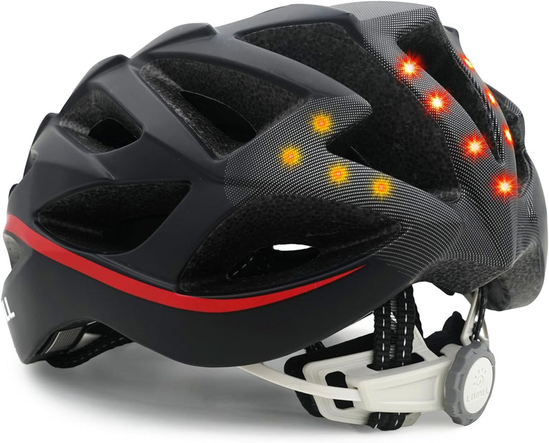 LIVALL BH62 Neo - Smarter Fahrradhelm mit LED-Lichtsystem, SOS-Alarm System, Multimedia Einheit & Fr