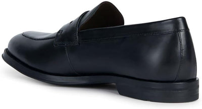 Geox Herren U Decio B Moccasin 41.5 EU Schwarz, 41.5 EU Schwarz