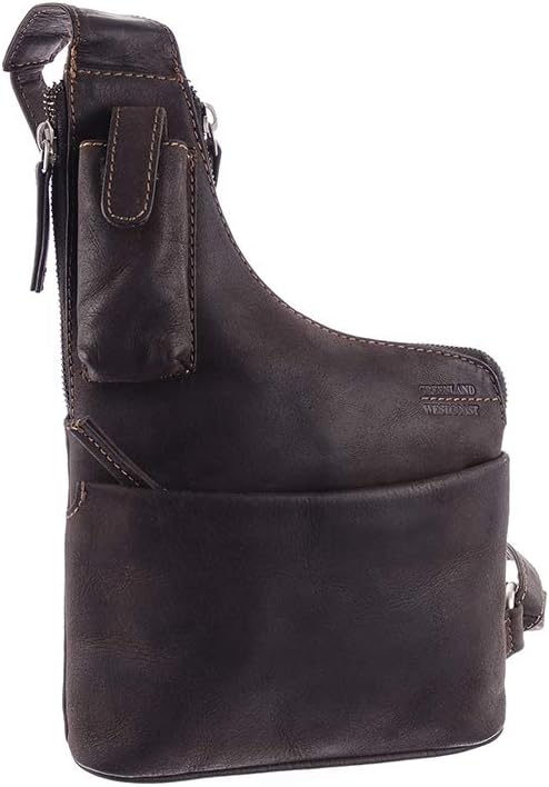 Greenland Nature Westcoast Umhängetasche -Bodybag Leder 20 cm