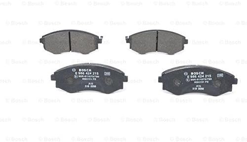 Bosch BP098 Bremsbeläge - Vorderachse - ECE-R90 Zertifizierung - vier Bremsbeläge pro Set