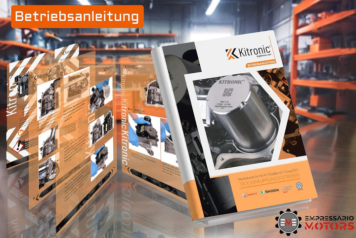 Druckspeicher Reparatursatz DQ200 für DSG, 7-Gang-Mechatronik Trockenkupplungsgetriebe 0AM kompatibe