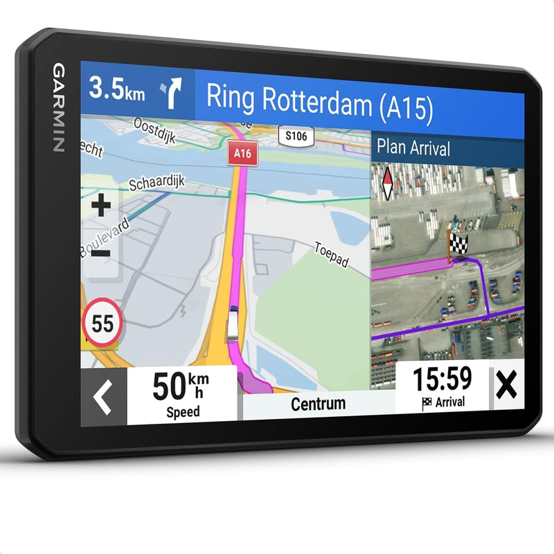 Garmin dēzl LGV 710 MT-D EU – LKW-Navigationsgerät mit 7“ (17,7 cm) Farbdisplay, vorinstallierten Ka