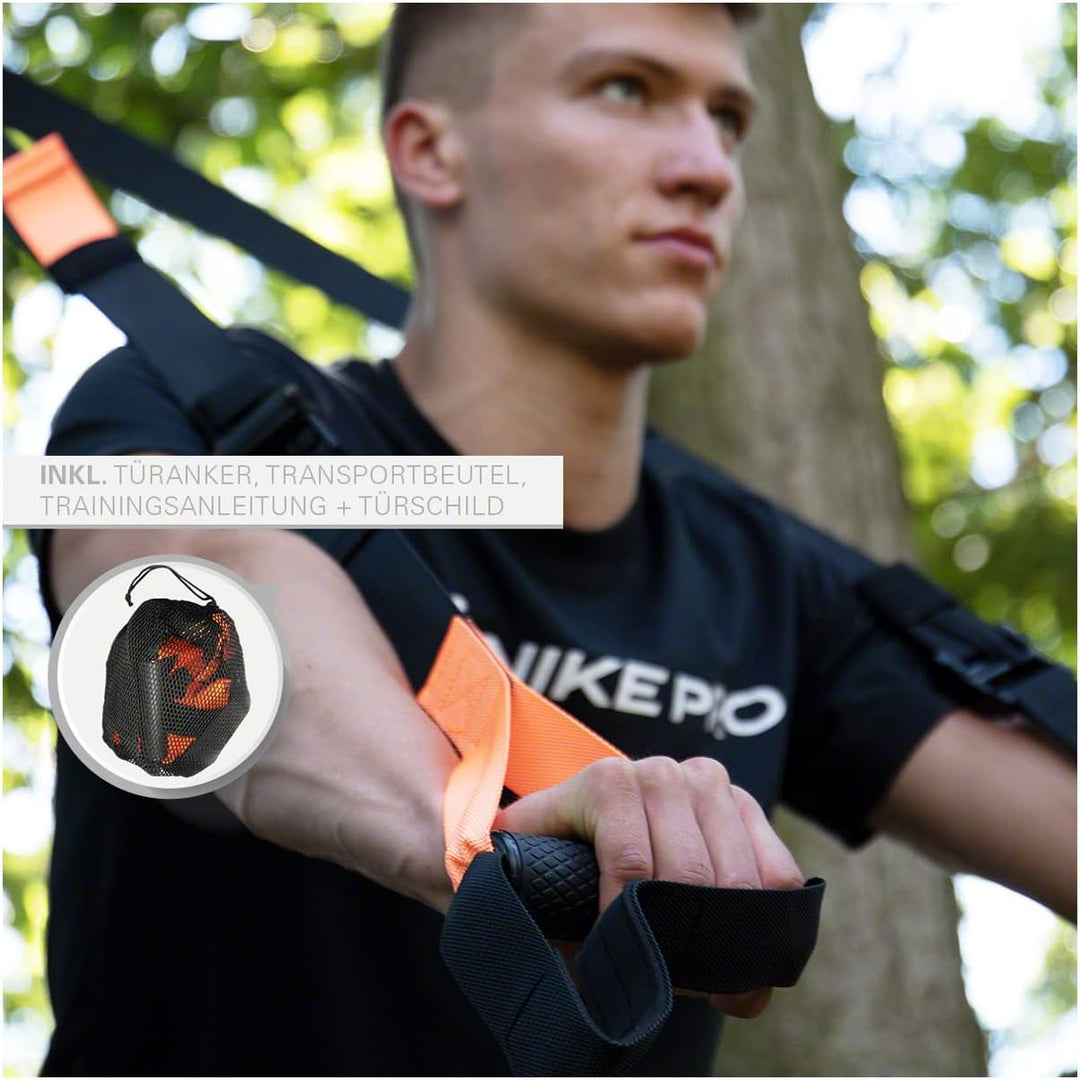 TUNTURI Slingtrainer, Schlingentrainer, Suspension, Fitness, Sling Trainer