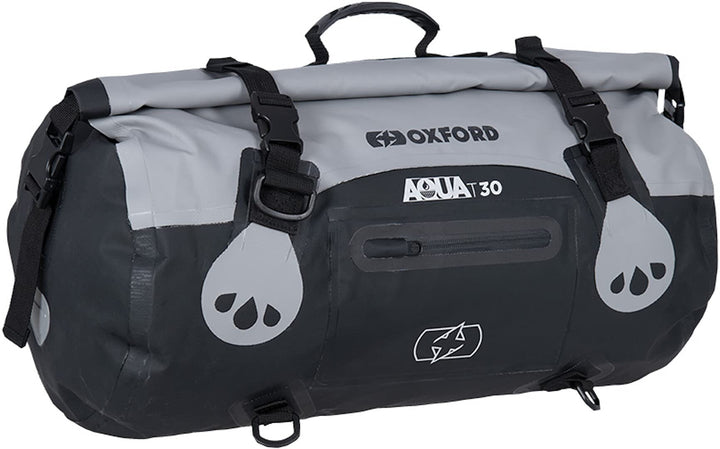 Oxford OL481 Aqua T-30 Rollen Tasche, 50cm x 28cm, Schwarz/Grau 30 l Schwarz / Grau Aqua, 30 l Schwa