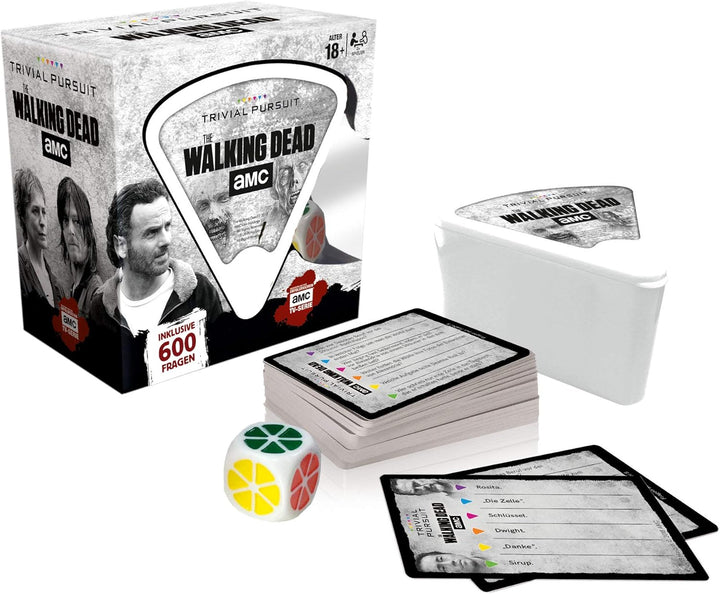 Winning Moves - Trivial Pursuit - The Walking Dead AMC - The Walking Dead Merchandise - Alter 18+ -