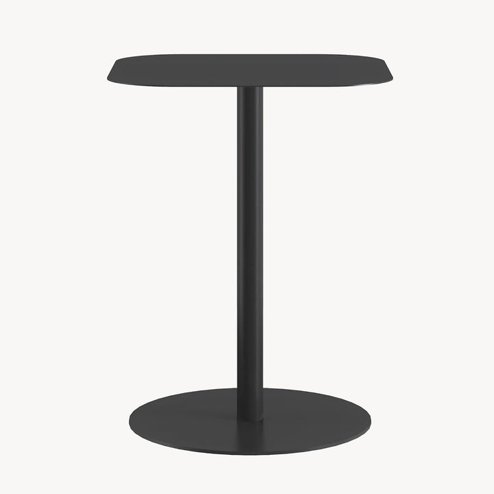 [en.casa] Beistelltisch Nastätten Gartentisch Couchtisch mit Metallgestell Sofatisch modernes Design