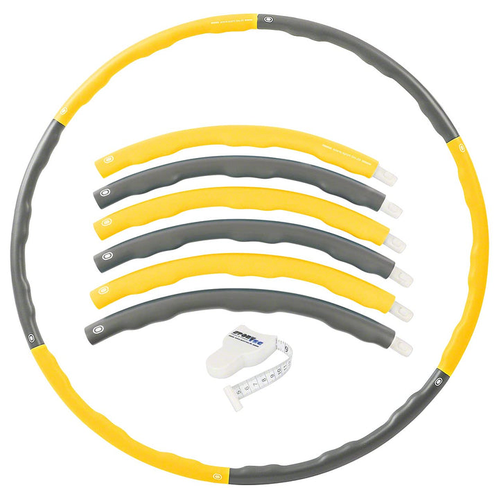 Sport-Tec Hula Hoop Reifen, ø 100 cm, 1,5 kg, inkl. Massband Power Fitnessreifen Hulahoop zur Gewich