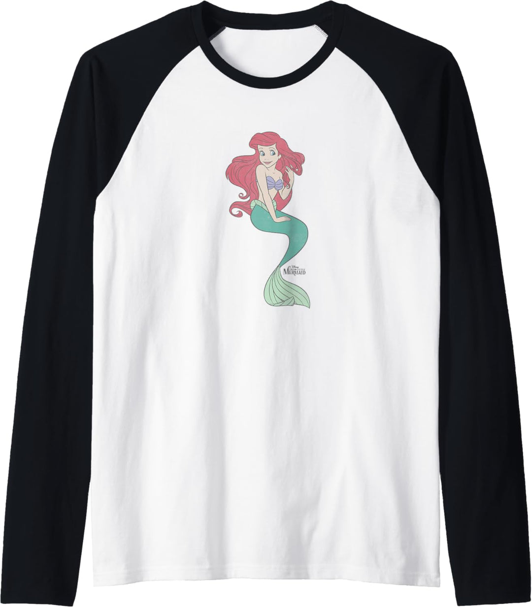 Disney The Little Mermaid Ariel Classic Portrait Raglan
