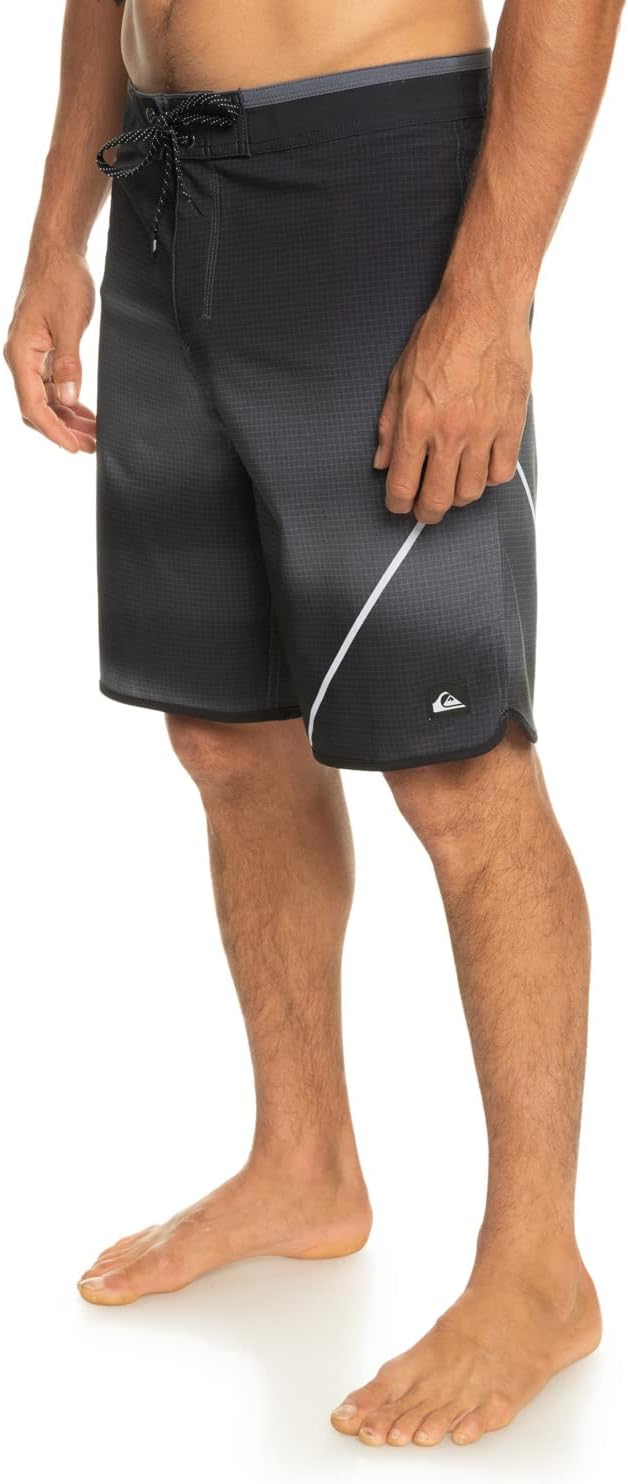 Quiksilver Herren Surfsilk New Wave 20 Boardshorts (1er Pack) 30 Schwarz, 30 Schwarz