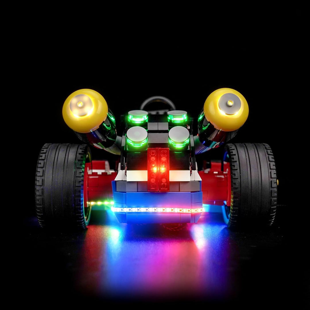 Led Licht Set Kompatibel mit Lego 72037 Mario Kart – Mario & Standard Kart (Kein Modell), Dekoration