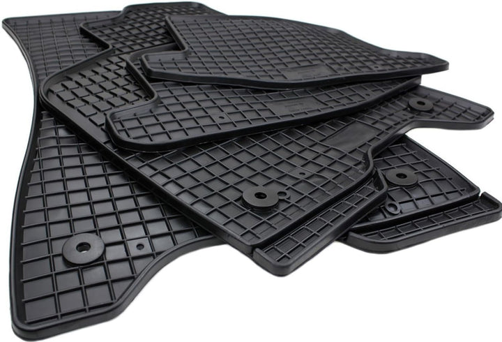 kfz-premiumteile24 Premium Gummimatten Kompatibel mit Lupo (6X) Arosa (6H) Baujahr 1998-2005 Fussmat