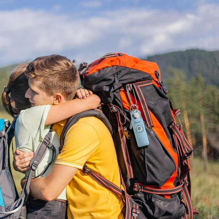 Thopeb® Persönlicher Birdie-Sicherheitsalarm-Schlüsselanhänger für Damen, für Selbstverteidigung, 13