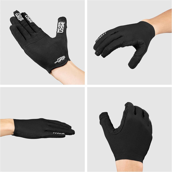 GripGrab Aerolite InsideGrip Langfinger Profi MTB Race Handschuhe Ungepolsterte Rutschfeste Sommer R