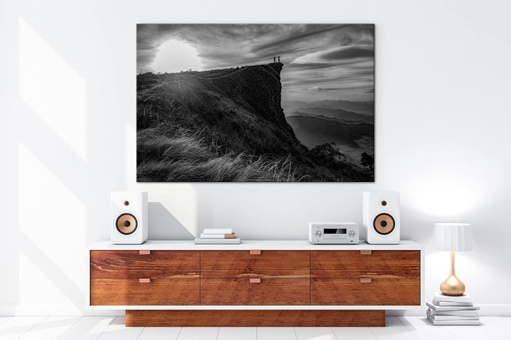 deyoli abenteuerliche Wanderung in der Landschaft Thailands Format: 80x60 als Leinwand, Effekt: Schw