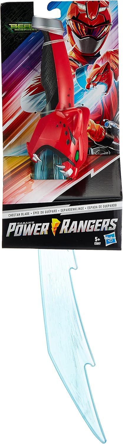 Power Rangers E5897EU4 Beast Morphers Gepardenklinge TV-Serie Roter Ranger Rollenspiel Spielzeug Che
