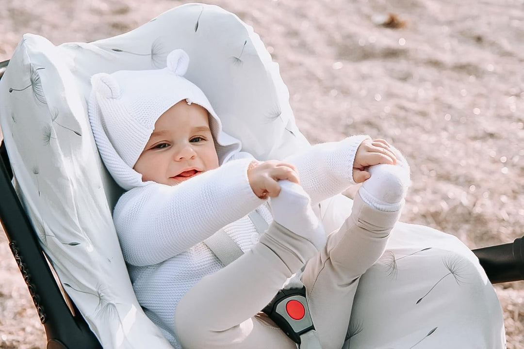 Dooky Seat Cover Schonbezug für Babyschale &amp; Autositze (Universalgrösse geeignet für 3 und 5 Punkt G