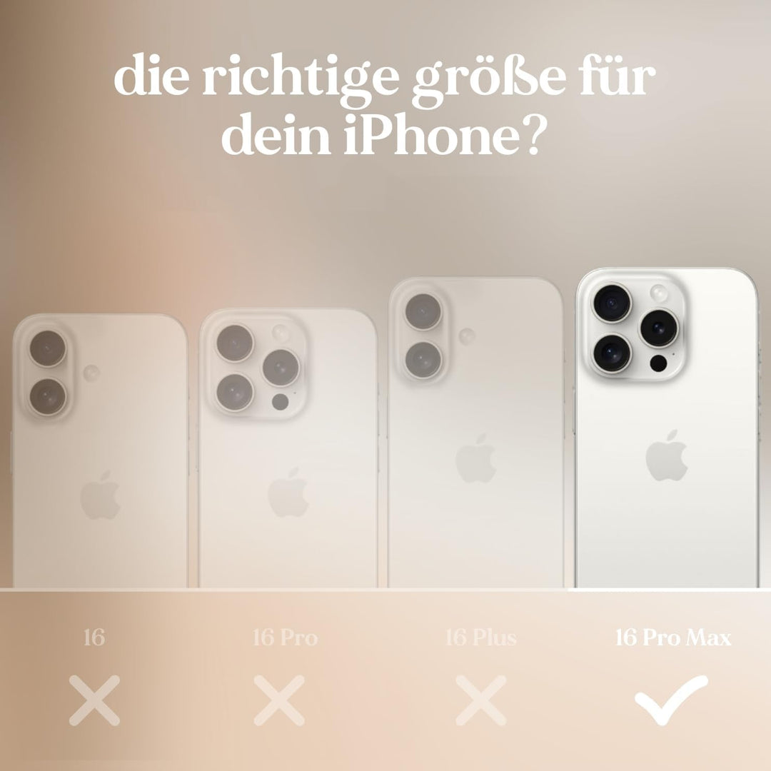 Woodcessories - Change Case, Nachhaltige Handykette abnehmbar kompatibel mit iPhone 16 Pro Max Hülle