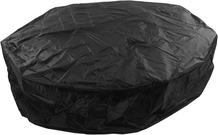 Whirlpool-Abdeckung, faltbare, runde, reissfeste Polyester-Whirlpool-Abdeckung, wetterfest für den H