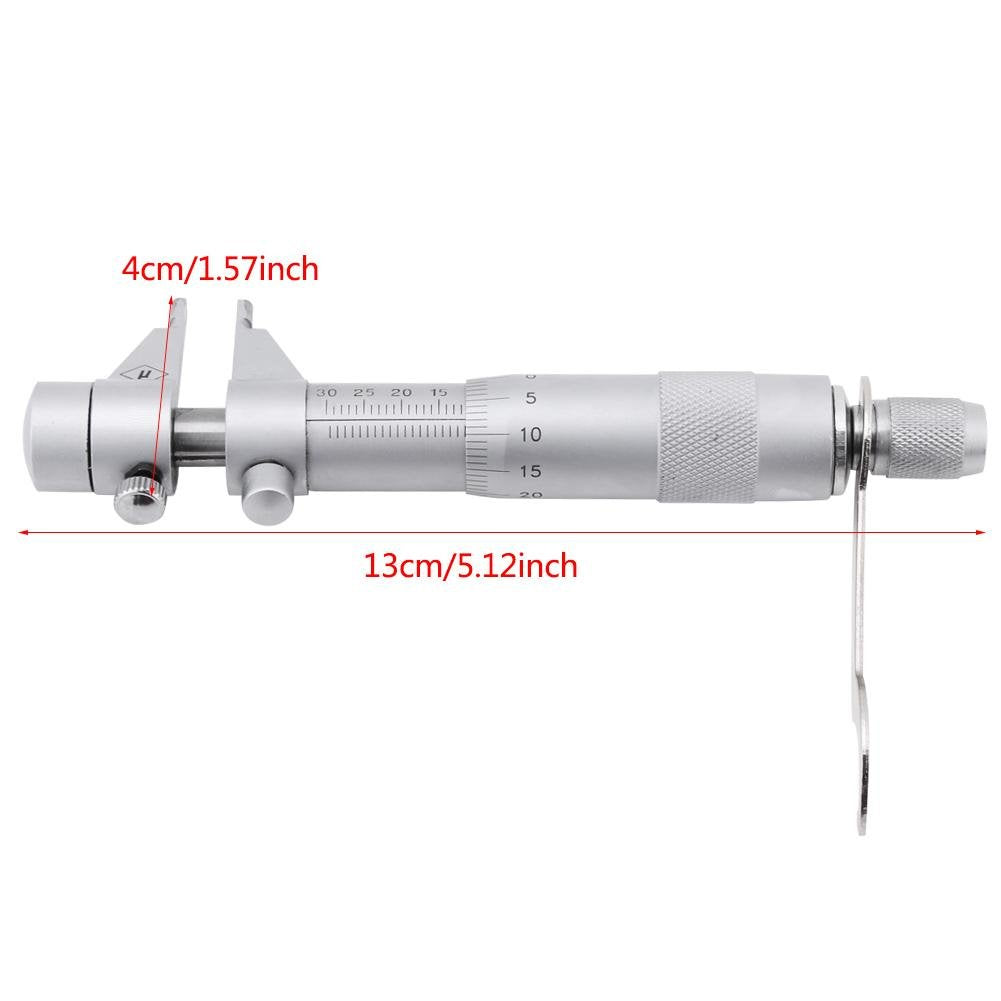 Innenmessschraube Messuhr, Messuhr 5-30mm Messbereich 0.01mm Präzisions-Bohrungsmesswerkzeug