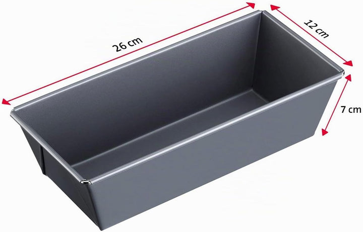 Westmark Königskuchenform, Länge: 25 cm, mit Antihaftbeschichtung, kaltgewalzter Stahl, Back Meister