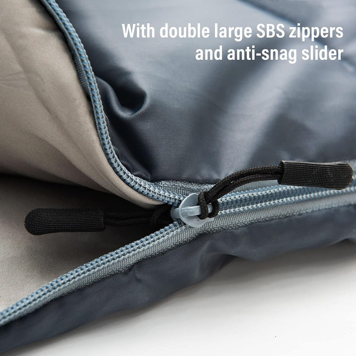 BISINNA XXL Schlafsack Für Grosse Erwachsene, 3-4 Jahreszeiten Winter Outdoor Warmer Deckenschlafsac