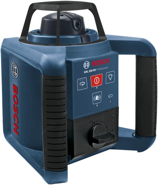 Bosch GRLHV250R Rotierende Laser Level plus Fernbedienung - 1 Stück, 0601061600